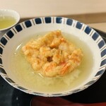 天ぷら はせ川 - さいまきのみの贅沢な天茶です。