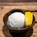 鳥茂 - 塩アイス