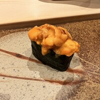 鮨 銀座 おのでら - 馬糞ウニ