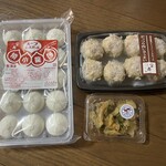 ぎょうざ 宝舞 - 冷凍焼き小籠包・冷凍がっつり肉しゅうまい・ザーサイ(小)