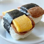 MUSUBI CAFE IYASUME Waikiki Beach Walk - EGG SPAM $2.58
            TERIYAKI $2.28