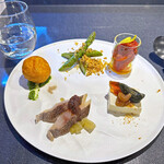 Japanese Soba Noodles 蔦 - 「Otsumami5種盛り」