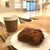 ル・パン・コティディアン - 料理写真:パン・オ・ショコラとコーヒー（税込400円）