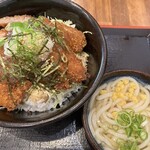 かつ丼吉兵衛 - みぞれタレかつ丼とミニ冷うどん