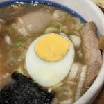 東池袋 大勝軒 - 普通のゆで卵