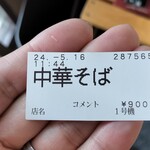 法隆 - 購入した食券