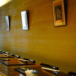 魚よし - カウンターの風景3