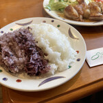 洋風厨房 ソーシエ - 黒米と白米のハーフ