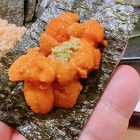 鮨 青海 - 確か根室の馬糞ウニ