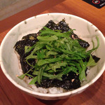 松庵 - しそご飯