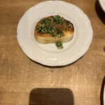 イタリア料理と千歳烏山 - このパンは辛いです…
