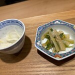 肉じるや5 - 漬物、小鉢