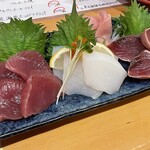 縁の郷 - 近海刺　三点盛