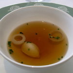 オテル・ド・ヨシノ - 【スープ】雉子のコンソメ