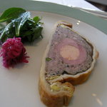 オテル・ド・ヨシノ - 【前菜①】ジビエとフォアグラのパテ入りパイ