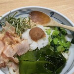 Menshou Sakaba Hirao - 梅おろしうどん