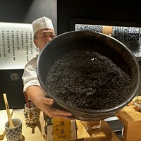 麻布 黒しゃり - 