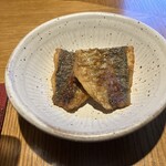 碧と風 - 付き出しのアジの照り焼き梅風味だったか？