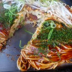 倉敷お好み焼 凜空 - 倉敷焼き麺ダブル