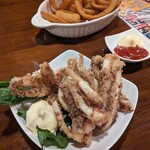 たこの助 - 下足の唐揚げ 350円