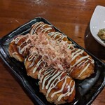 たこの助 - ソースたこ焼き(6ヶ)390円
