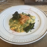 organ - あおさのスクランブルエッグ 桜海老