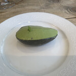 organ - 帆立といくら、根セロリ、アボカドの一皿