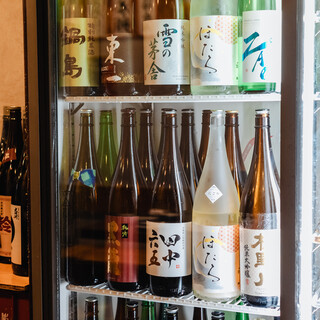 【日本酒飲み放題】豊富な日本酒ラインナップ