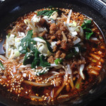 中国四川料理 天府仙臺 - 四川セットの四川坦々麺。