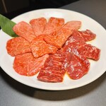 焼肉529. - 上ハラミ、上ホース、上ハラミ