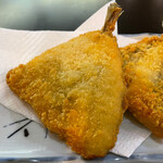 麺ロード花畑 - アジフライ