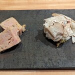 とんかつ 乃ぐち - マンガリッツァのパテ、サマートリュフとオムレツ