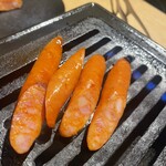 YAKINIKU 和牛ラボ - チョリソー　結構辛いけど好き❤︎