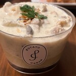 Potato Cream - ①白菜と豚肉のマッシュルームソース 650円