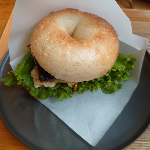 山ベーグル&コーヒースタンド リンクむらやま店（山ベーグル&Coffee stand） - 村山（ベーグル）の写真