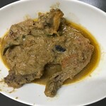 ラフィーの美しい森 - 昨日の残りだと言うチキンカレー（おかあちゃん作）が目が醒めるほど旨っ!