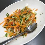 ラフィーの美しい森 - 居酒屋の大将なので、どうしても切り方は細くなる