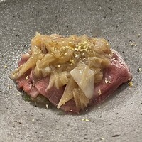 銀座 和牛鉄板焼 USHIGAMI - 黒毛和牛ロースしゃぶしゃぶ フカヒレ