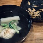 佳肴岡もと - ホントに美味い椀は長い廊下を運んできたらあかん気がする