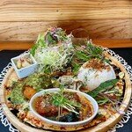 東料理研究所 HIGAKEN - Ｗプレートランチ
