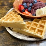 Waffle and Berry - Acai Bowl $18
            Add On's a Waffle +$2