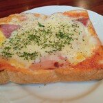 星乃珈琲店 - ハムチーズ