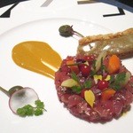 ZK - まぐろのタルタル濃厚なアンチョビソースが合う！