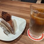 高倉町珈琲 - チョコケーキとカフェオレ
