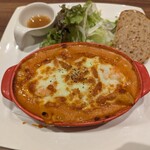 高倉町珈琲 - エビグラタン