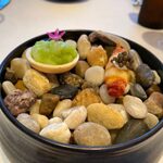 ラ シャンス - クロワッサン！？とキャビア 白エビと最中