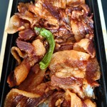 イーション - スペイン産ベジョータ　イベリコ豚重／玉子焼き、ガリ、辛子小袋を退避後にレンチン：2024/06/02