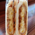 サンドイッチ工房 サンドリア - クリームコロッケサンド：2024/06/02