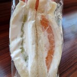 サンドイッチ工房 サンドリア 本店 - 贅沢メロンサンド：2024/06/02