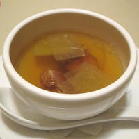 礼華　青鸞居 - 白菌燻鴨燉　鴨の燻製とヒマラヤの茸入り蒸しスープ